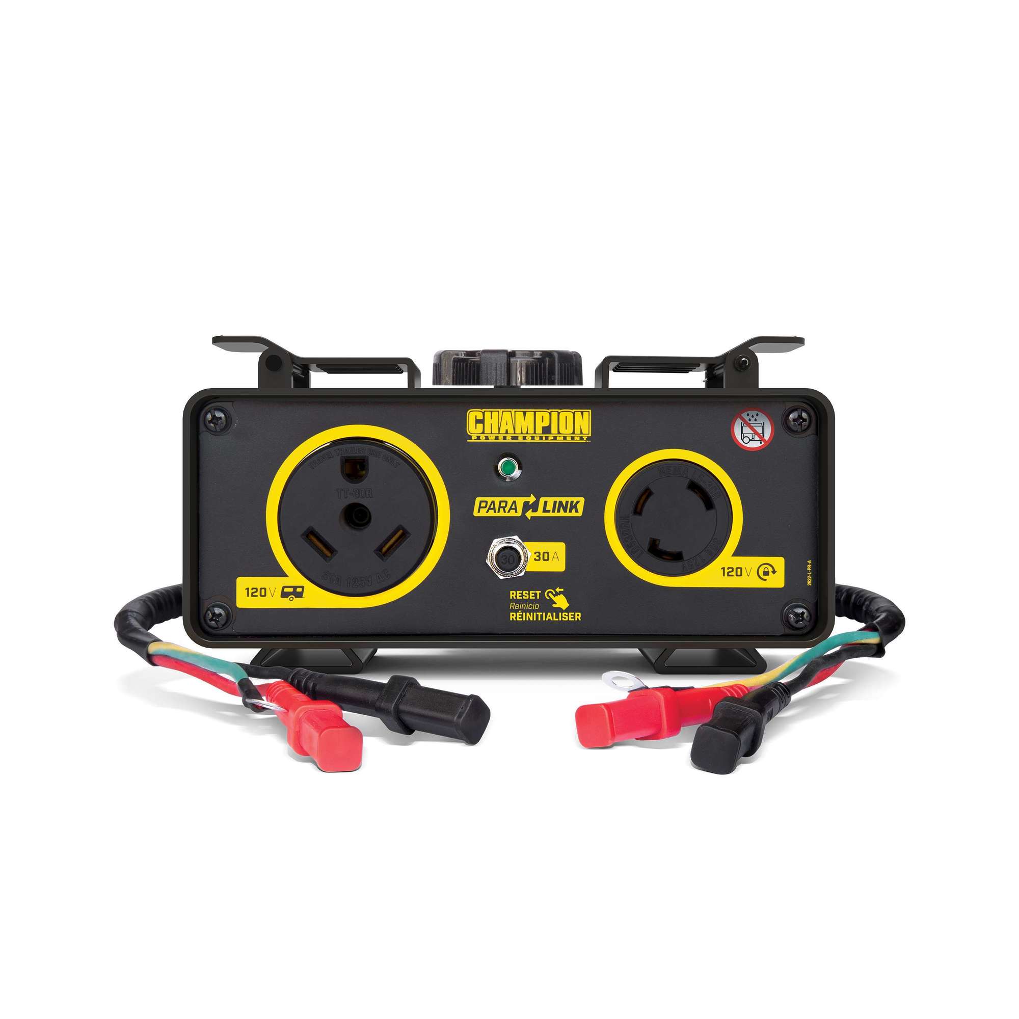 Champion Power Equipment, 2000w-2500w Inverter Generator Parallel Cable, Amps 30 Cord Length 24 ft, Max. Volts 120 Model# 100740